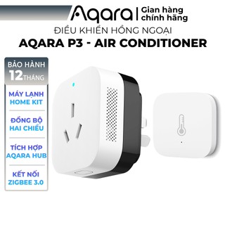 Điều khiển điều hòa Aqara P3 - Kèm cảm biến nhiệt ẩm thông minh, phản hồi hai chiều IR hồng ngoại, HomeKit