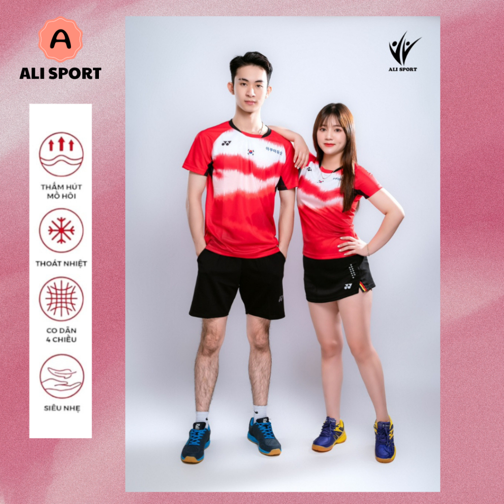 Áo Cầu Lông Yonex, Áo Cầu Lông Yonex Daihatsu Phiên Bản Nhật Bản Dành Cho Nam Nữ Hàng Đẹp
