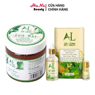 Combo triệt lông Wax + Mỡ Trăn An Lành, Tặng bộ dụng cụ wax