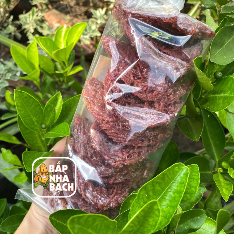 Bánh rế tím Phan Thiết-Bánh rế khoai lang tím size lớn, bịch 10c