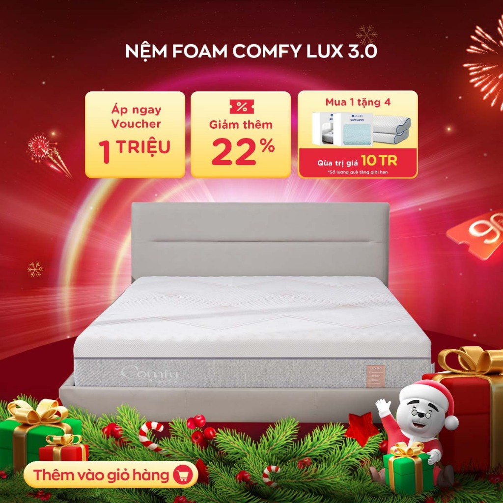 Nệm Foam Comfy Lux 3.0