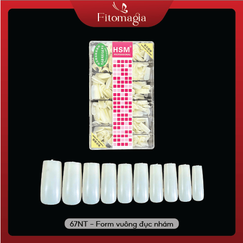 Móng Úp Tem Hồng HSM Cao Cấp - Đủ Form Đủ Size Chất Lượng Giá Rẻ