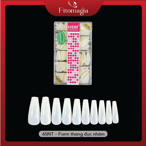 Móng Úp Tem Hồng HSM Cao Cấp - Đủ Form Đủ Size Chất Lượng Giá Rẻ