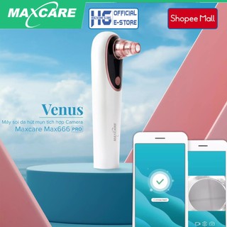 Máy hút mụn đầu đen maxcare max666 & max666pro | thương hiệu nhật bản - loại bỏ bã nhờn và mụn đầu đen