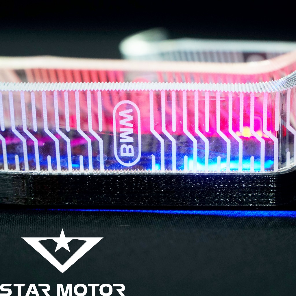 Vòng Led thiên thần 3D khắc Lazer gắn Demi Winner X