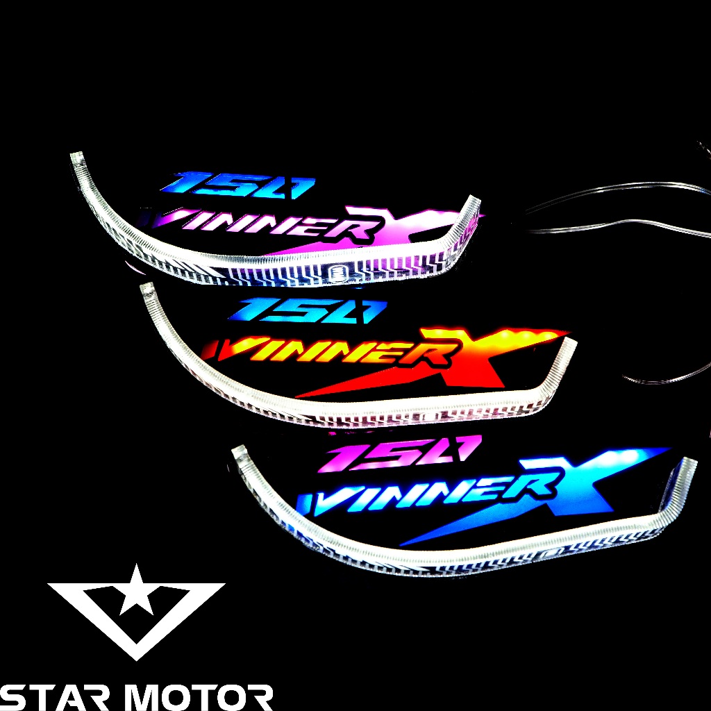 Bộ Led khắc hoạ tiết 3D gắn Demi dành chi dòng xe Winner X