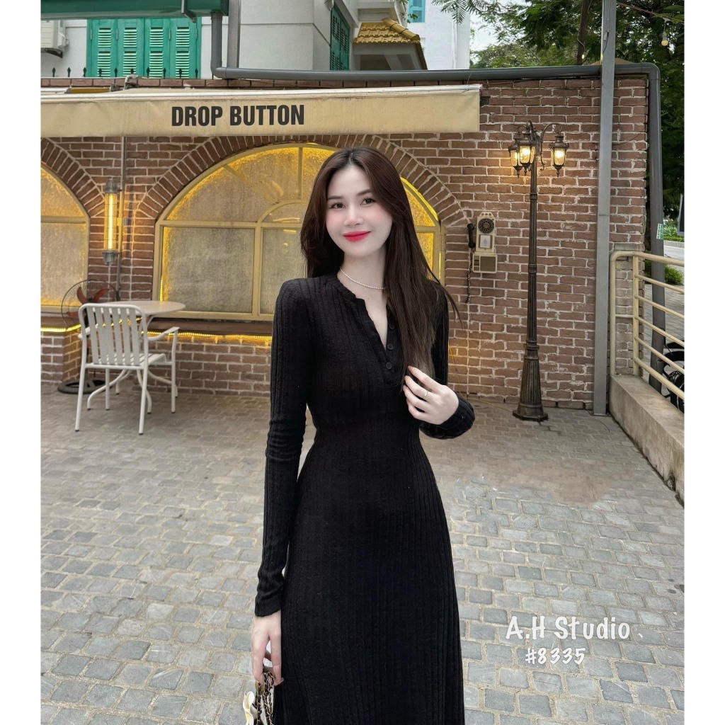 Váy len body dáng dài - Retrostyle - Vaytamlong8335_P11K8