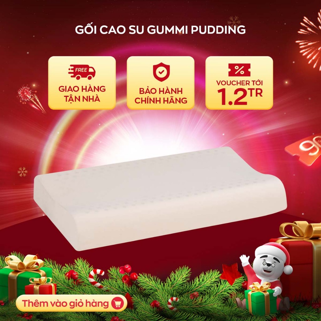 Gối Cao su Gummi Pudding