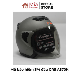 Nón bảo hiểm 3/4 đầu GRS A370K- nhiều màu