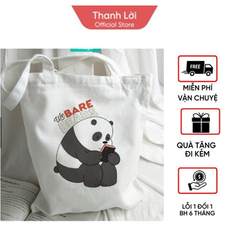 Túi tote gấu 3ce siêu dễ thương ngộ nghĩnh mang đi học , đi chơi , đi du lịch đều được