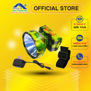 Đèn Pin Đội Đầu Siêu Sáng A3 Pin Sạc (Hàng nội địa Việt Nam full phụ kiện) - [CHÍNH HÃNG]