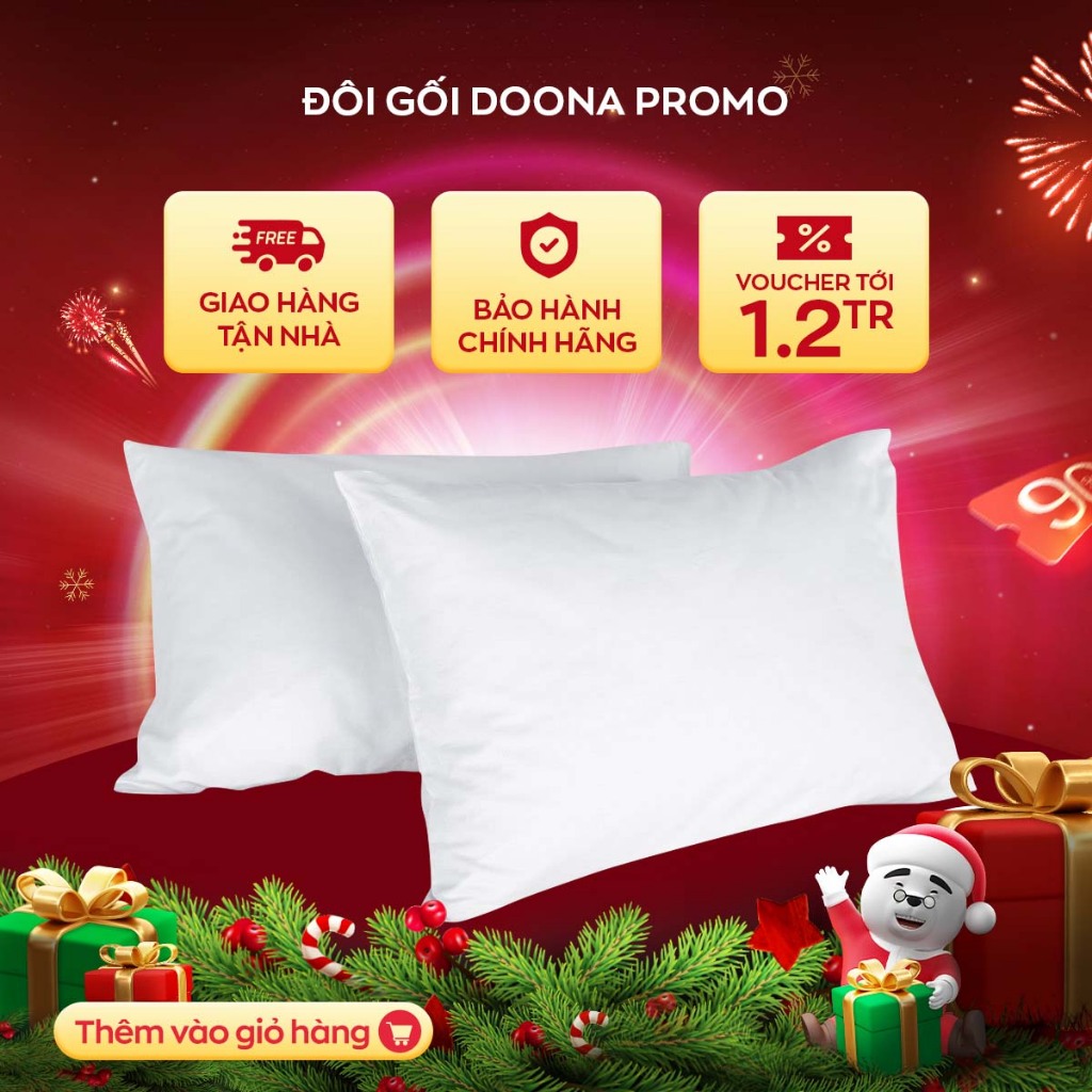 Đôi Gối Nằm Doona Promo 45x65 cm