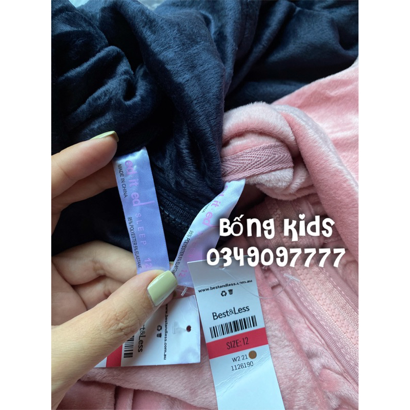 Áo Khoác Nỉ Nhung Nữ Mềm Best&Lest