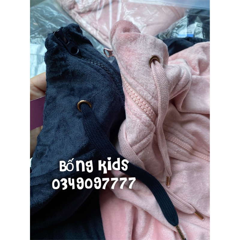 Áo Khoác Nỉ Nhung Nữ Mềm Best&Lest