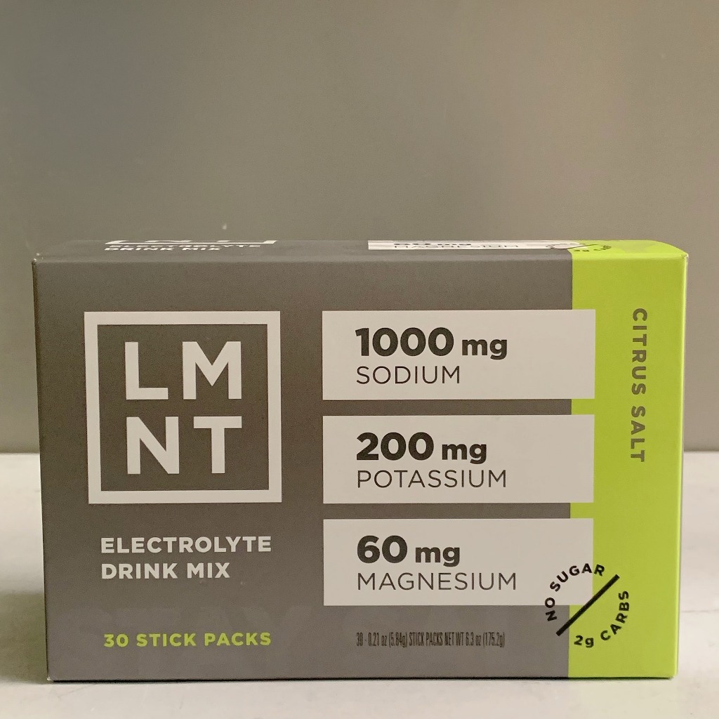 Bột điện giải không đường LMNT Zero-Sugar Electrolytes : Hộp 30 gói
