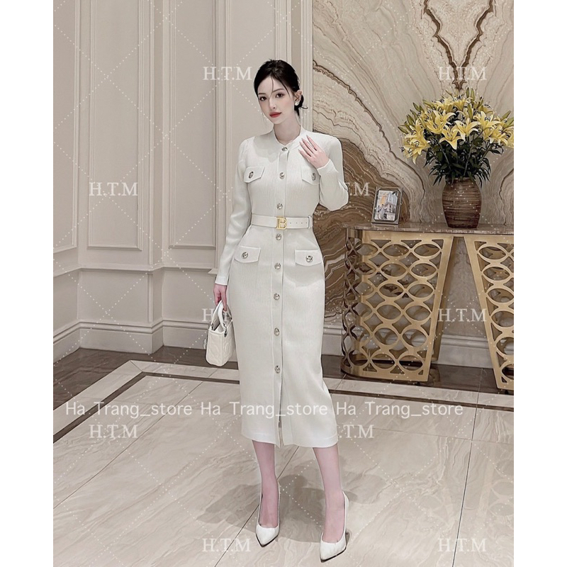 Váy body BALMAIN sang chảnh_Hatrangstoreee