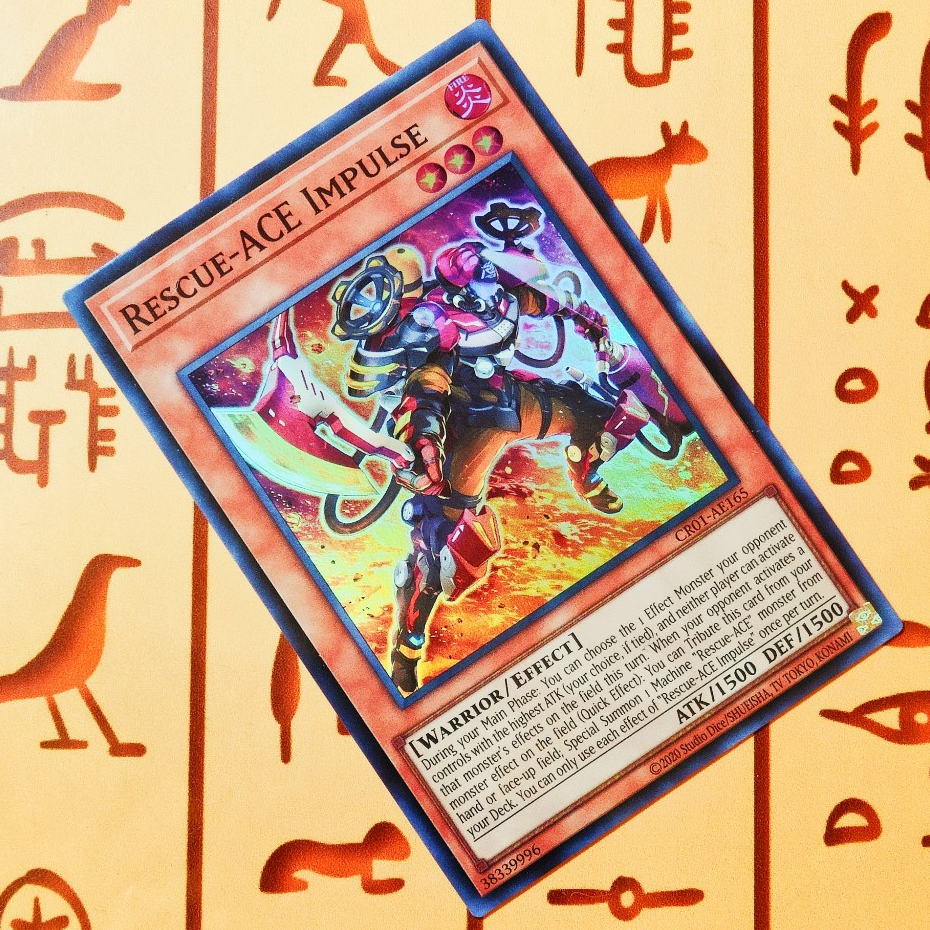 Thẻ bài Yugioh!: Rescue-ACE Impulse - CR01-AE165 - Super Rare