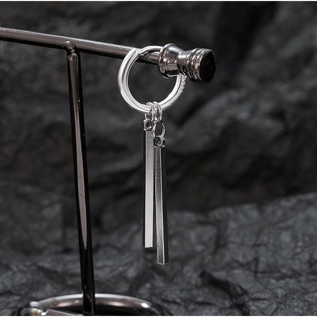 Khuyên tai nụ nam nữ hoa tai xỏ unisex Merin Accessories  phong cách trẻ trung thời trang - Hoa tai tổng hợp