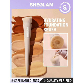 SHEGLAM Skinfinite Foundation Brush Tổng hợp Flat Top Thiết kế có rãnh Cọ đánh nền Cọ trang điểm chuyên nghiệp