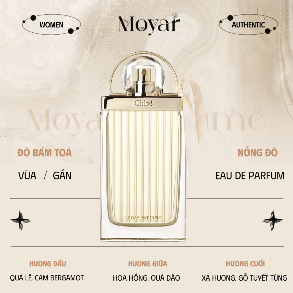 10ml Love Story Eau de Parfum | Nước hoa nữ