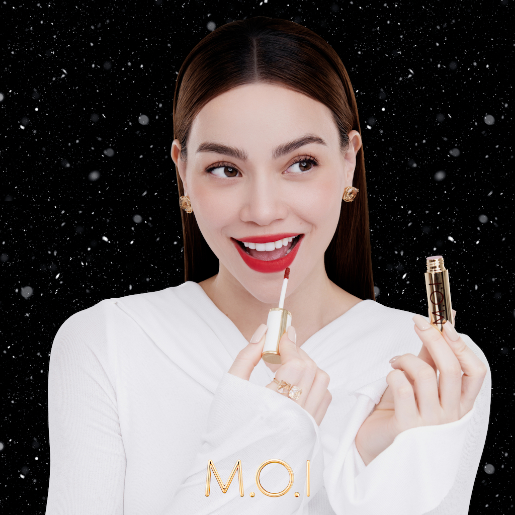 Son kem lì MOI Cosmetics Holiday lì mềm môi dưỡng ẩm 3.5g