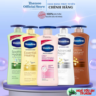 Sữa Dưỡng Thể Trắng Da Toàn Thân Vaseline Body Lotion 725ml Mẫu Mới - Bảng Mỹ Dưỡng Ẩm Dưỡng Da Giúp Da Luôn Mềm Mại