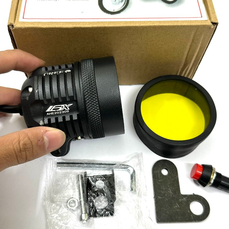Đèn led trợ sáng L6x Cree loại 1 chế độ ánh sáng trắng bảo hành 24 tháng