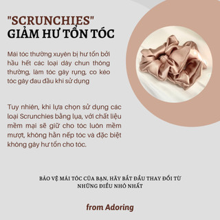 (Combo) SET 3 MÓN MŨ TRÙM, SCRUNCHIES, BỊT MẮT