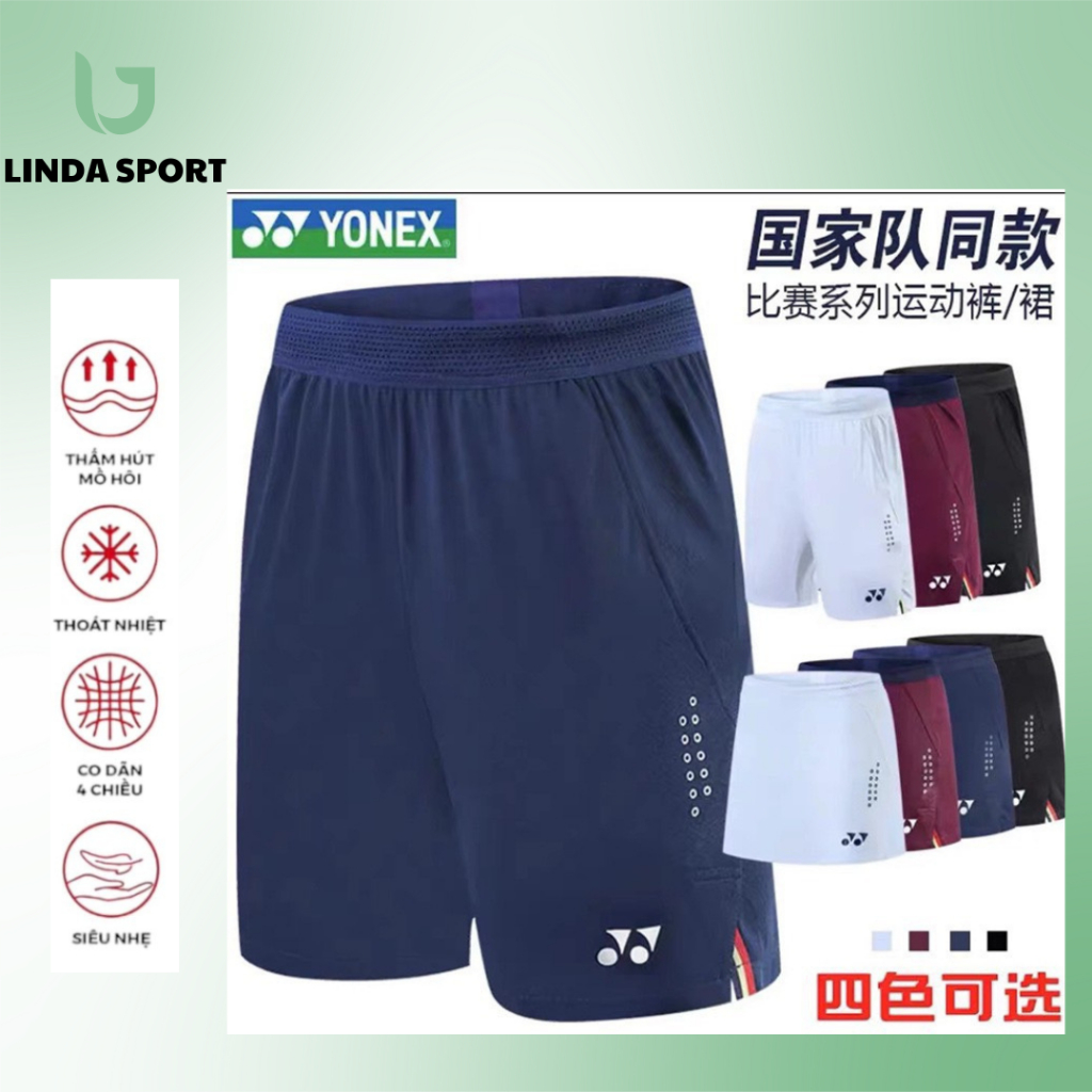 Quần Yonex Nam,Quần Thể Thao Yonex Chuyên Dụng Trong Thi Đấu Thể Thao Dành Cho Nam