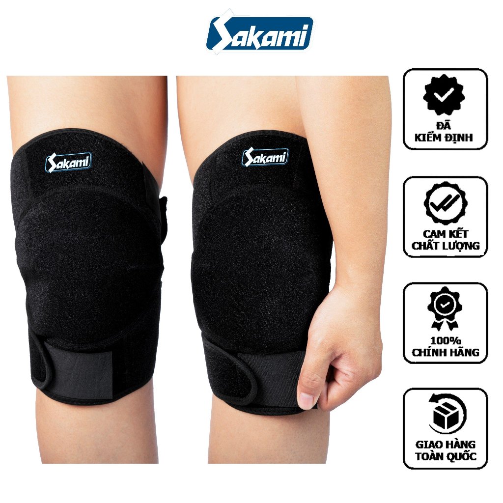 Đai gối Sakami giúp giảm đau và bảo vệ đầu gối hiệu quả