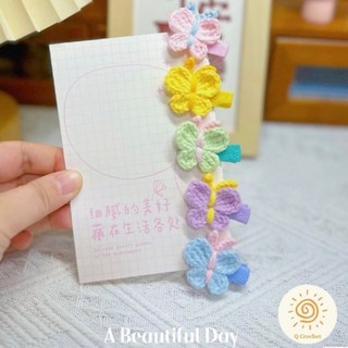 Set 2 kẹp mỏ vịt bọc ruy băng size 3,5cm