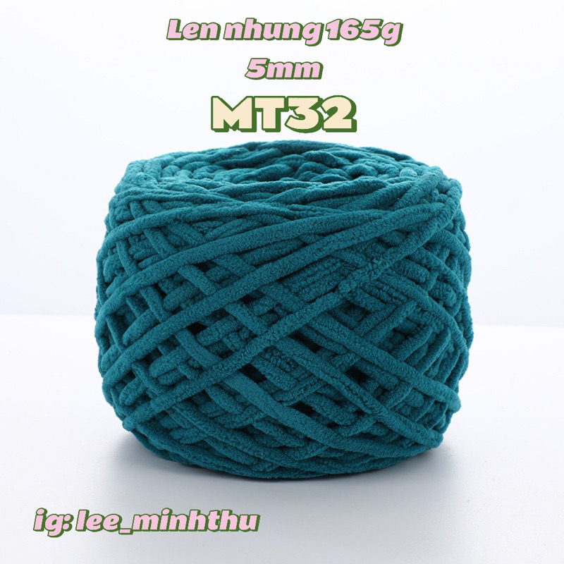 Len nhung đũa bông sữa sợi 5mm 165g