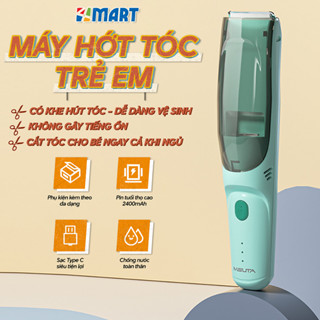 Tông đơ cắt tóc cho bé tự động hút tóc rơi khi cắt chính hãng Misuta, máy tăng đơ hớt tóc êm ái