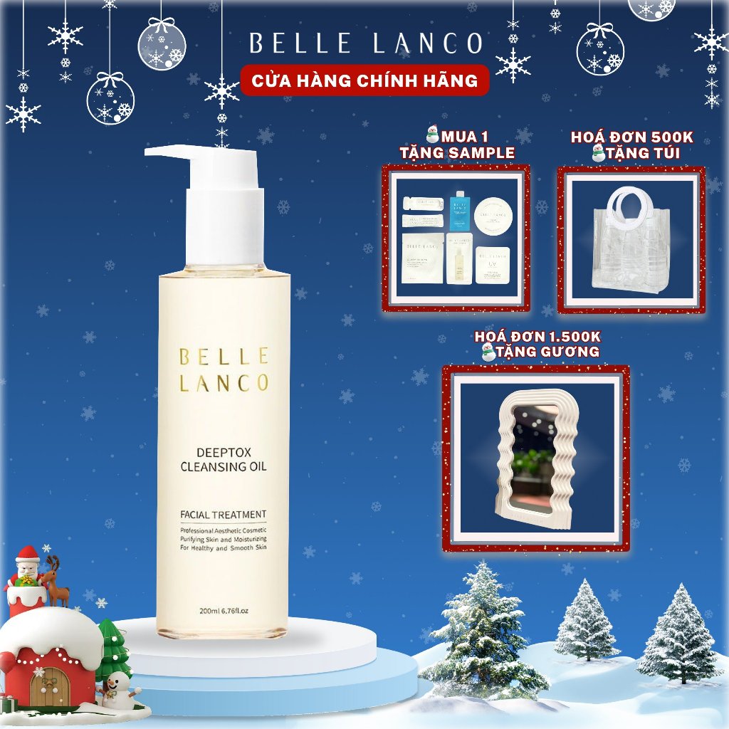 Dầu Tẩy Trang Sạch Sâu - Belle Lanco Deeptox Cleansing Oil 200ml
