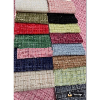 vải tweed nhung kim tuyến