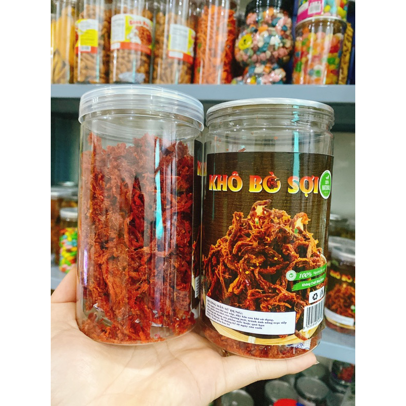 Khô bò sợi hũ 300gr