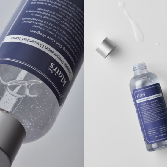 Nước Hoa Hồng Không Mùi Dear Klairs Supple Preparation Unscented Toner