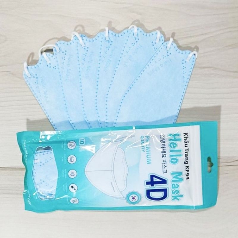 Khẩu trang KF94 Hello Mask 4D