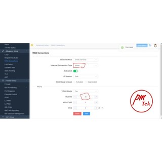 Modem GPON DASAN H646GM-V 2nd 2 băng tầng, hỗ trợ mesh (thay được cho tất cả các mạng)