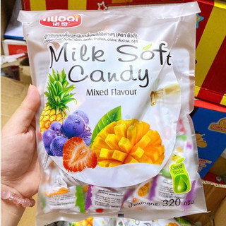 Kẹo dẻo trái cây milk soft candy thái lan 320g