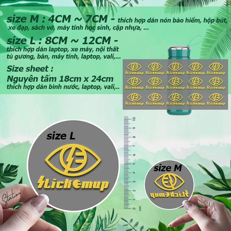 Sticker Hình dán Saturo Gojo - Jujutsu kaisen  - Hàng VN, chất liệu decal nhựa pvc, không thấm nước, dán xe, nón, laptop