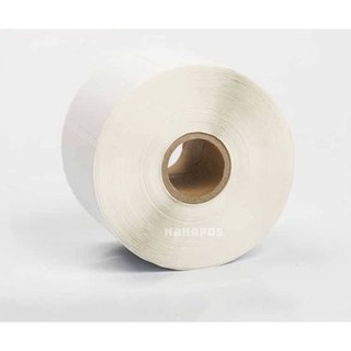 Cuộn 800 tờ tem trà sữa 50x30 tem mã vạch 5050 giấy nhiệt dán được 30x50