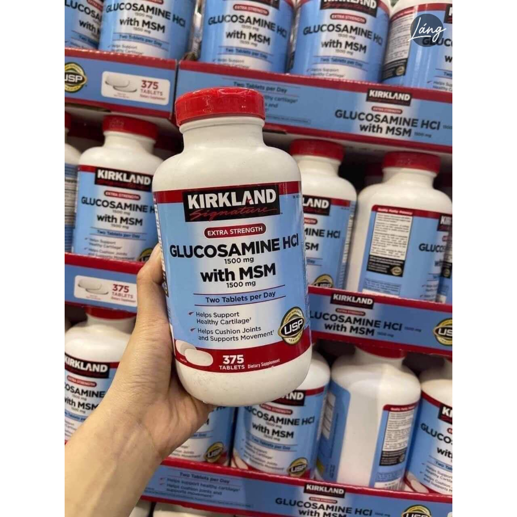 𝐓𝐡𝐮𝐨̂́𝐜 𝐛𝐨̂̉ 𝐱𝐮̛𝐨̛𝐧𝐠 𝐤𝐡𝐨̛́𝐩 𝐊𝐢𝐫𝐤𝐥𝐚𝐧𝐝 𝐆𝐥𝐮𝐜𝐨𝐬𝐚𝐦𝐢𝐧𝐞 𝐇𝐂𝐋 𝟏𝟓𝟎𝟎𝐦𝐠 𝐰𝐢𝐭𝐡 𝐌𝐒𝐌 𝟏𝟓𝟎𝟎𝐦𝐠 𝐡𝐨̣̂𝐩 𝟑𝟕𝟓 𝐯𝐢𝐞̂𝐧
