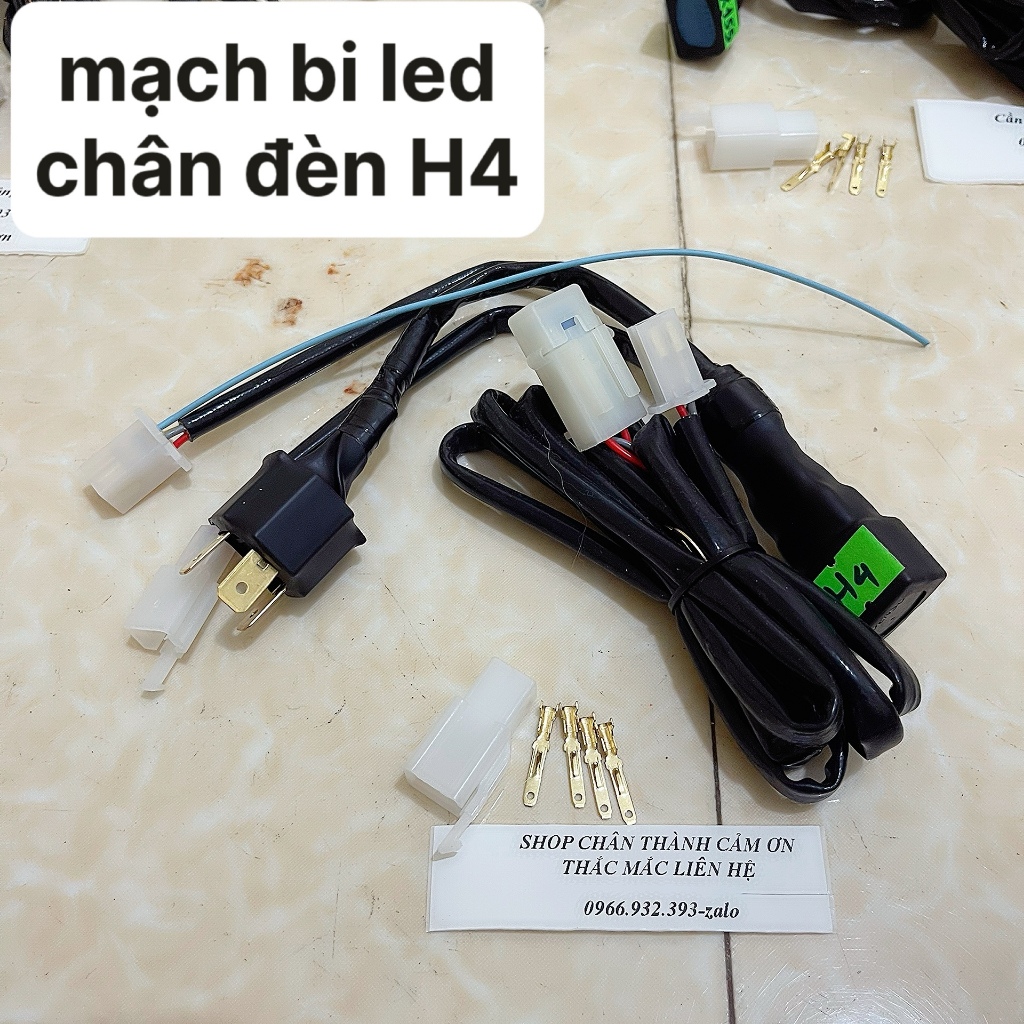 Mạch tắt đèn bi led kèm công tắc gắn cho các dòng xe Winer Ab SH Ex