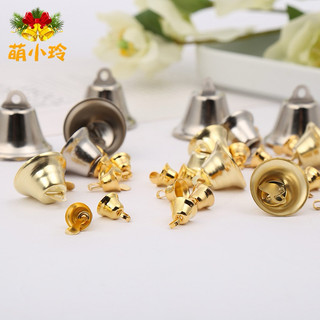 10 Chuông loa vàng Chuông trang trí noel mini 10mm