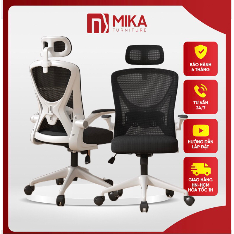 Ghế Văn Phòng, ghế lưng lưới công thái học thông minh,hỗ trợ giảm đau mỏi thắt lưng,cột sống | BigBuy360 - bigbuy360.vn