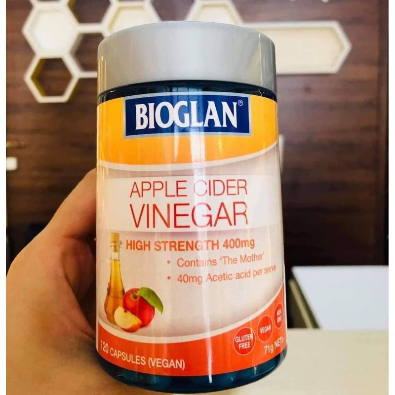 Viên uống giấm táo Bioglan Apple Cider Vinegar 120 viên
