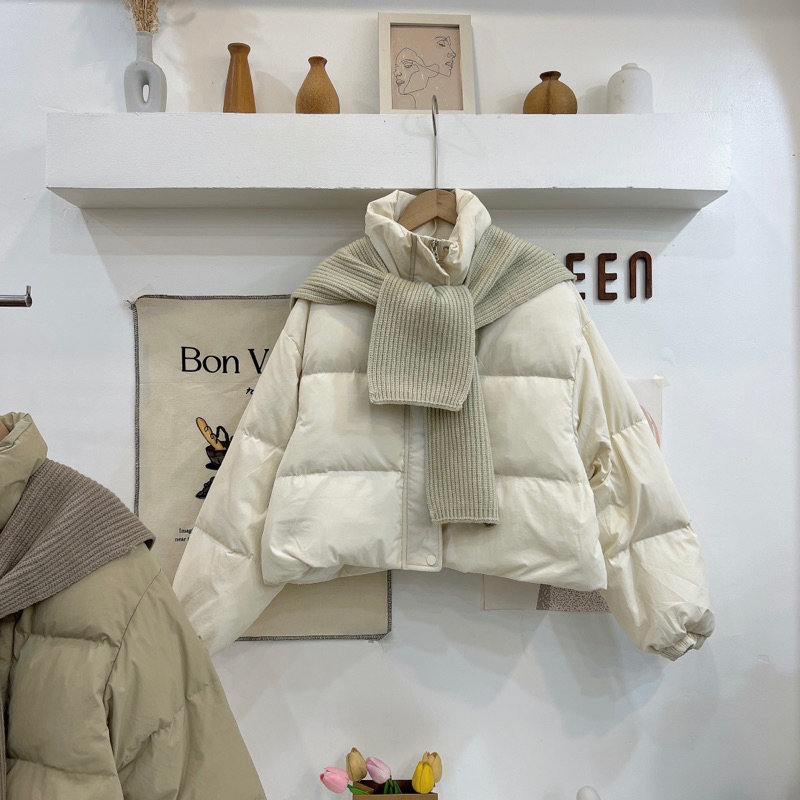 Xteen- Áo phao kèm khăn 2793