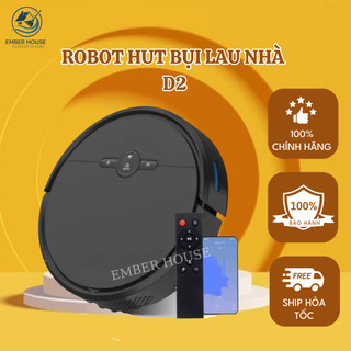 Robot hut bụi lau nhà Nhật Sakai D2-001 Robot lau dọn nhà tự động có cảm biến thông minh hút mọi loại bụi bẩn