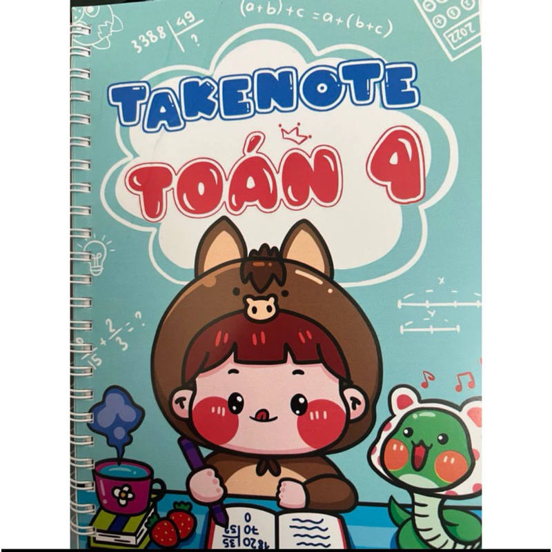Sổ tay takenote toán6–takenote vật lý